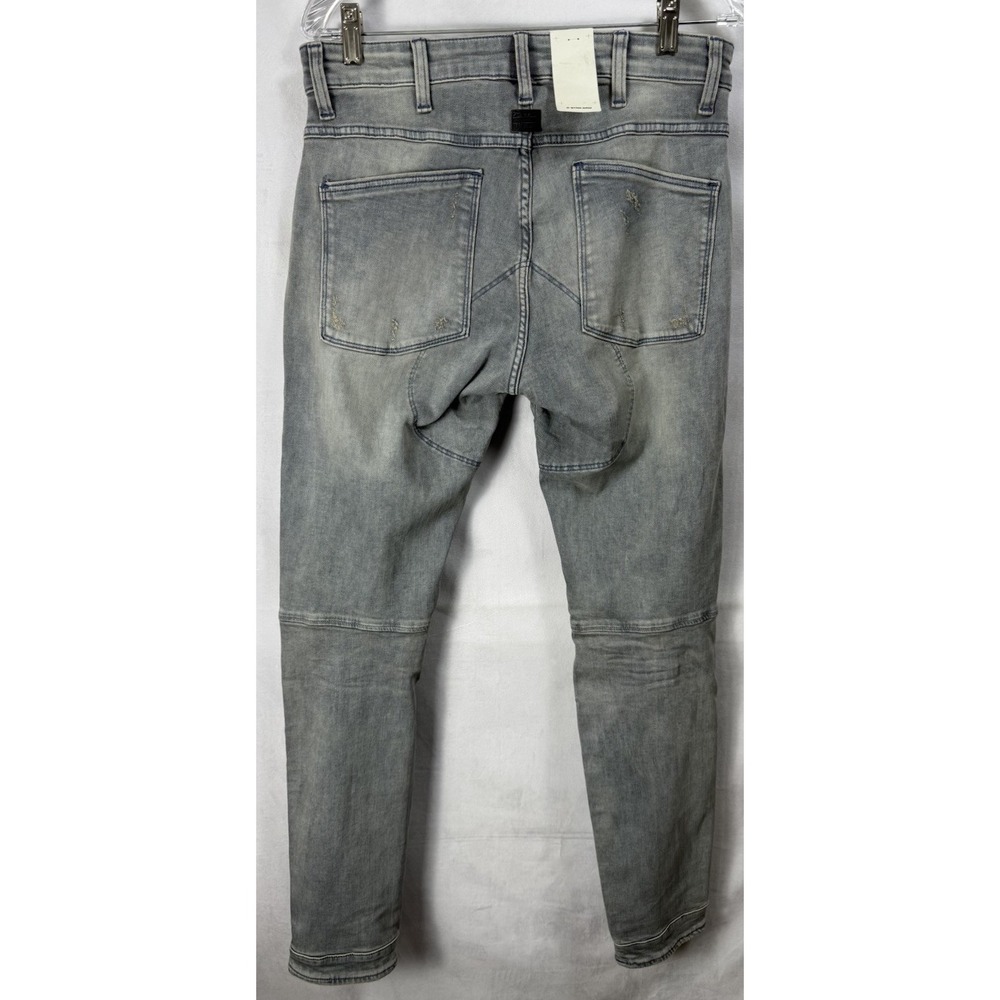 G-Star Raw Men's 5620 Elwood Knee 3D Skinny Jeans Vtg Oreon Grey MSRP $190 Read - Picture 2 of 12
